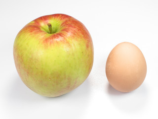 Ein Apfel und ein Ei