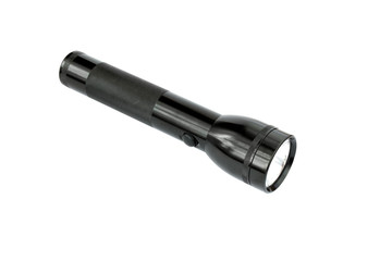 black flashlight