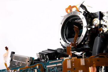 Broked DSLR camera