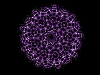 Blüte - isoliert - 3D