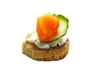 Salmon And Zucchini Tidbit