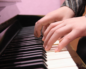 Obraz premium piano keys