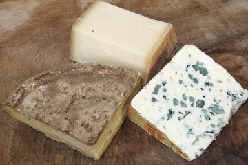 Crédence de cuisine en verre imprimé Produits laitiers fromages
