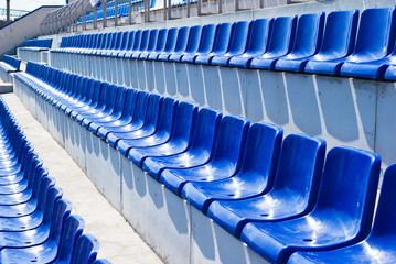 Naklejka premium stadium seats