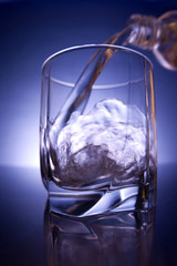 Glass of water