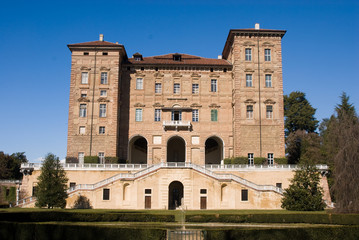 Fototapeta na wymiar Zamek Aglie w Turynie i Piemoncie