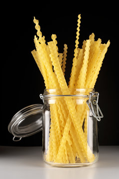 Pasta in jar