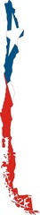Karte Chile