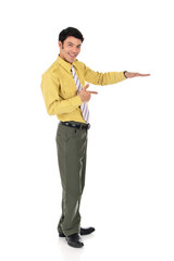 Asian happy Businessman