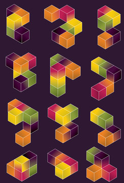 Gradient Cube Page Design