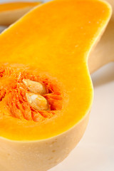 close up of butternut squash