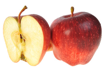 red apple