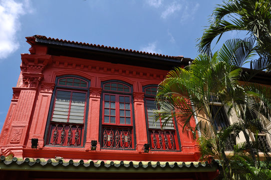 Maison coloniale à Singapour