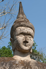 Steinfigur Buddha