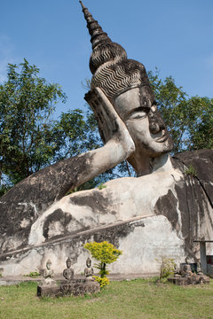 Steinfigur Buddha