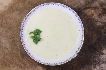 Potage de courgettes