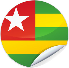 Sticker du Togo (détouré)
