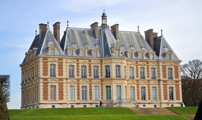 Fototapeta na wymiar zamek na przedmieściach Paryża - Uszczelki
