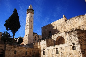 Fototapeta na wymiar W Jerozolimie