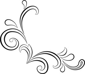 floral swirl