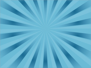 vector blue retro burst abstract background