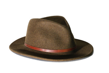 stetson,chapeau feutre marron