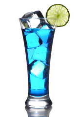 Blue Curacao cocktail