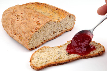 Pain et confiture
