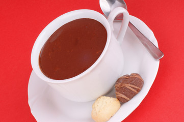 Cup of hot chocolate