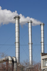 Smoking Chimney Stacks