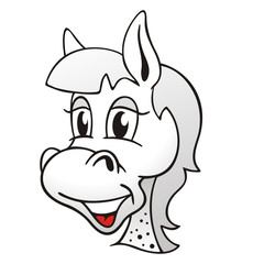 Ponyhead White