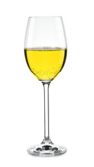 glass and wine