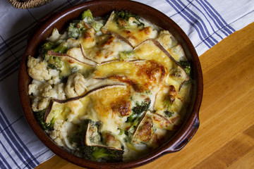 Gratin de choux fleurs
