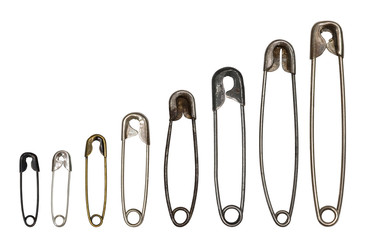 Collection of safety pins