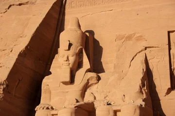 Fototapete Rund Colosse d'Abou Simbel © Pascal06
