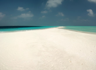 Sandbar at Maldives