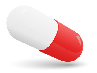 Vector illustration of pill