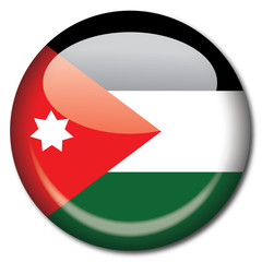 Chapa bandera Jordania