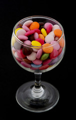 Sweets in a glass.