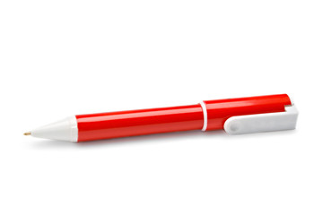 Pen isolated on the white background