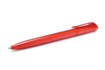 Pen isolated on the white background
