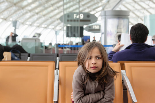 patienter dans l'a&eacute;roport