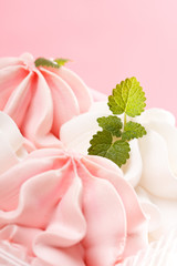 Strawberry and vanilla  ice cream