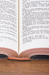 Obraz premium La Santa Biblia