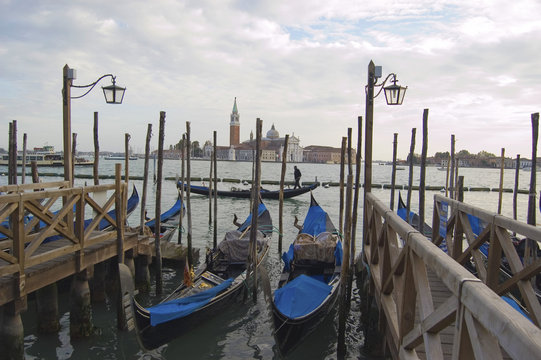 gondola and venice view