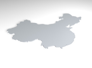 Fototapeta premium China, silver