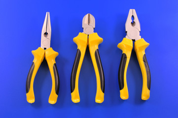 Electricians tools yellow