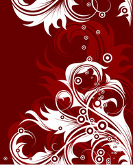 Floral abstract background for design.