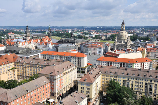 Dresden from city hall
