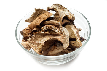 bowl of dried cap